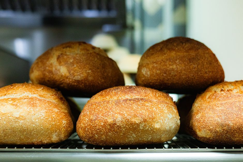 Fresh Bread — Loaves baked on site, crust to crumb.
