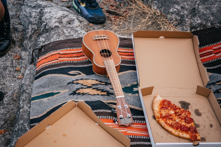 Pepperoni Pizza — Mozzarella and cured pepperoni, baked until the edges curl.