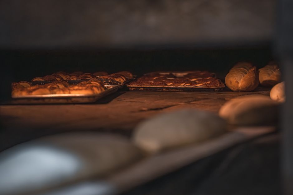 Bakery food, representative of the kind of dishes served