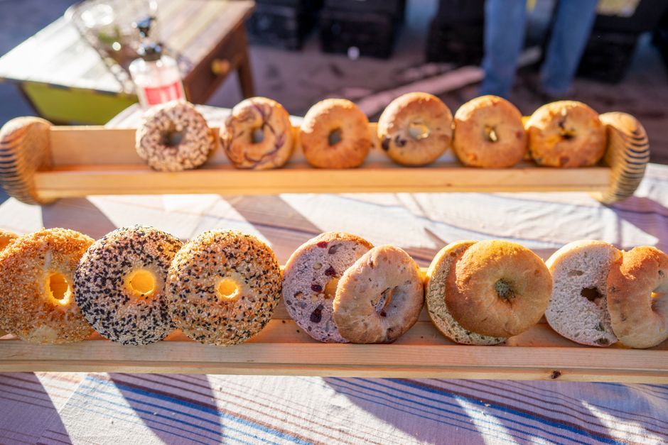 Bakery food, representative of the kind of dishes served