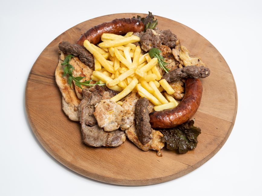 Bbq food, representative of the kind of dishes served