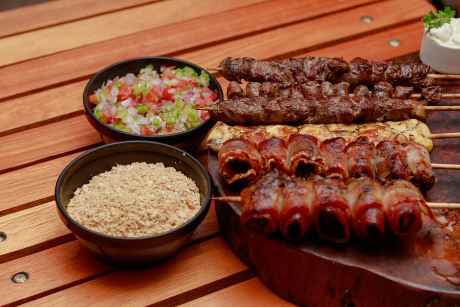 Bbq food, representative of the kind of dishes served