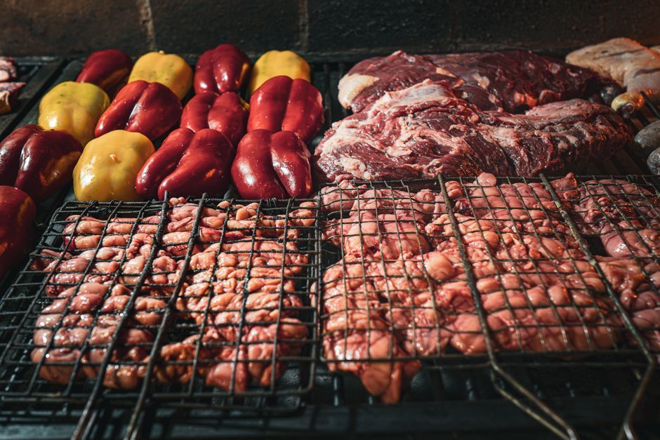 Brazilian grilled meats of the kind served here