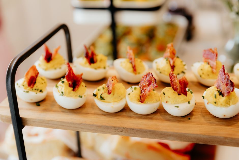 Breakfast food, representative of the kind of dishes served