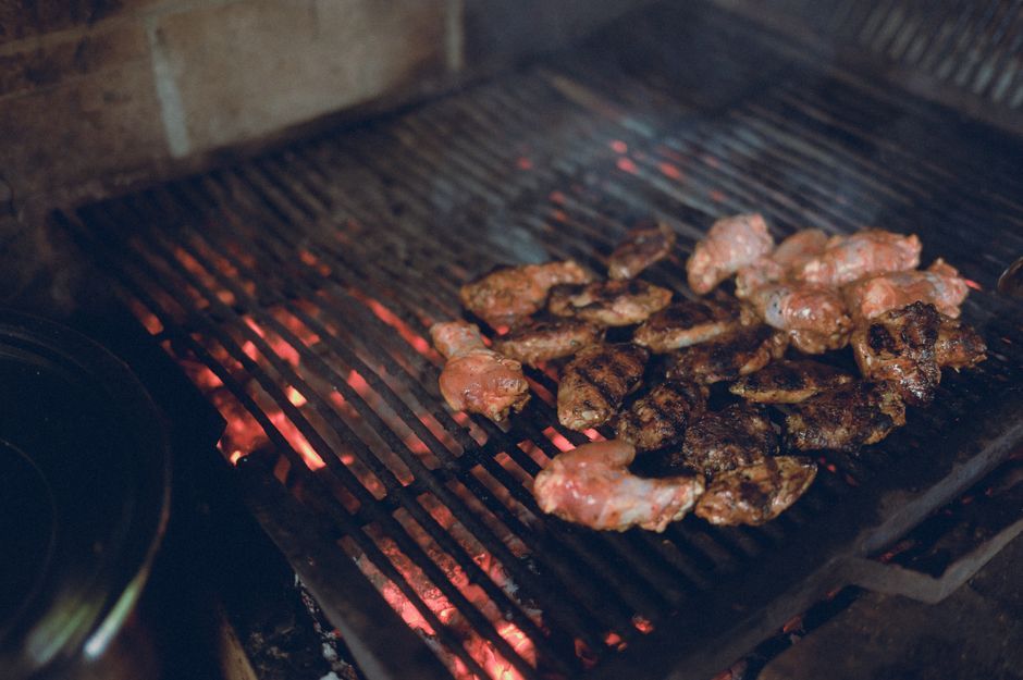 Caribbean food, representative of the kind of dishes served