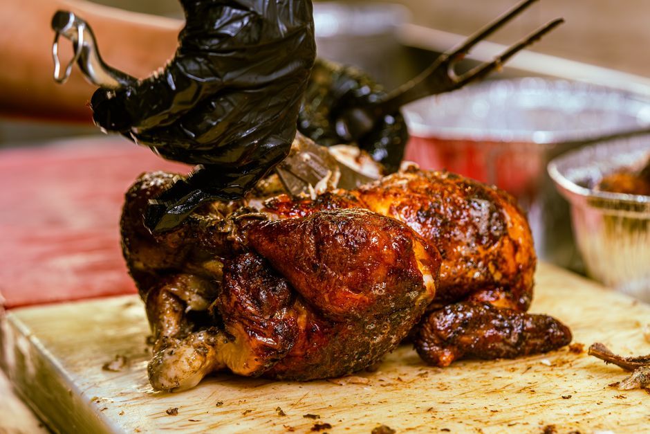 Caribbean food, representative of the kind of dishes served