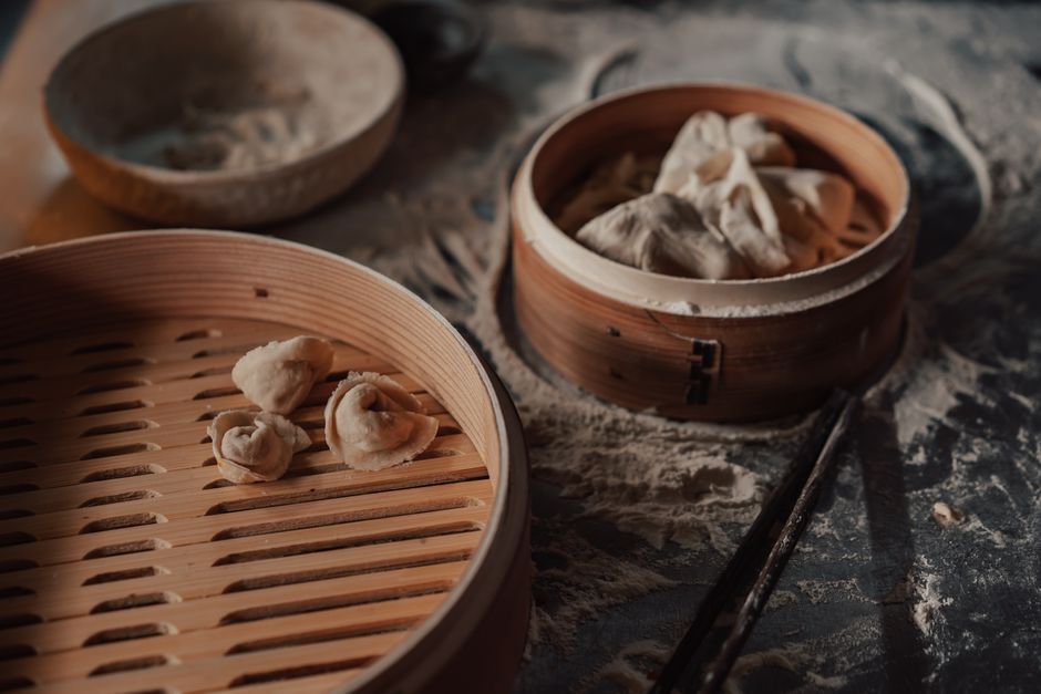 Chinese food, representative of the kind of dishes served