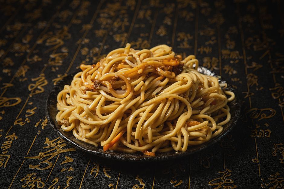 Chinese food, representative of the kind of dishes served