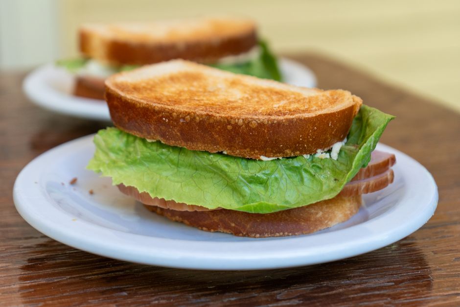 Deli food, representative of the kind of dishes served