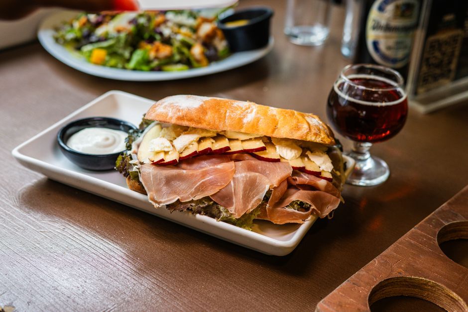 Deli food, representative of the kind of dishes served