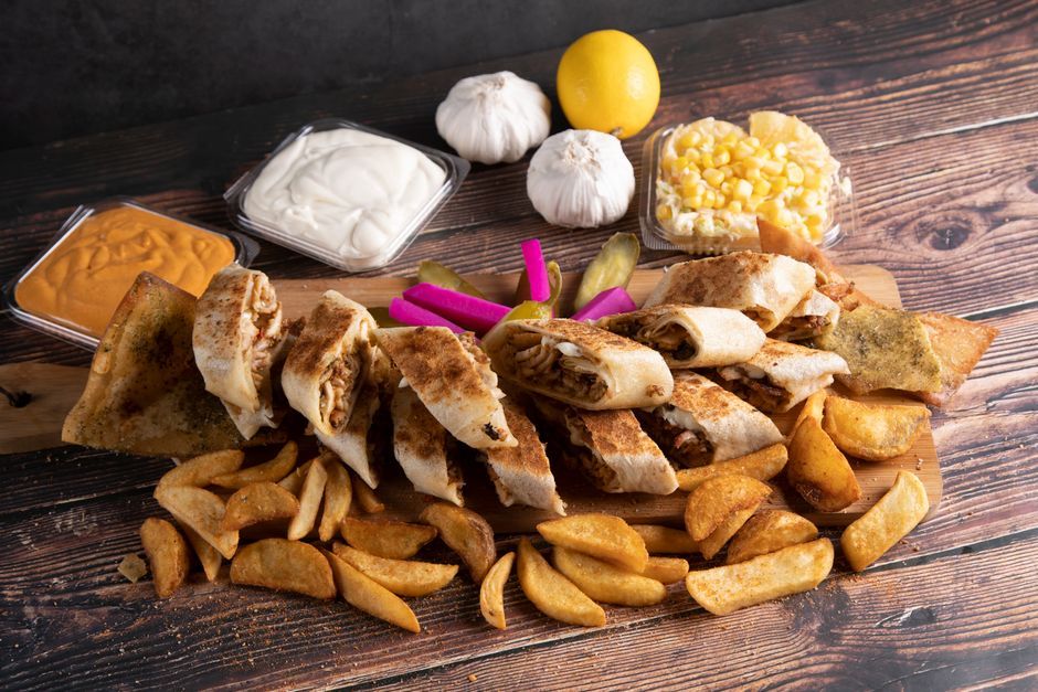 Halal food, representative of the kind of dishes served