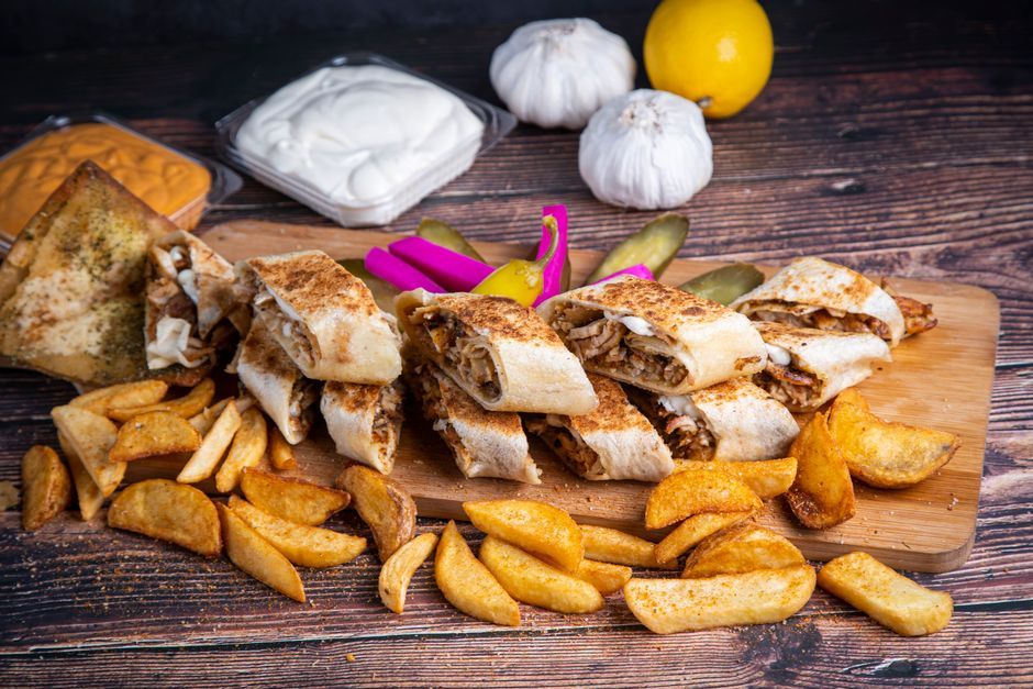 Halal food, representative of the kind of dishes served