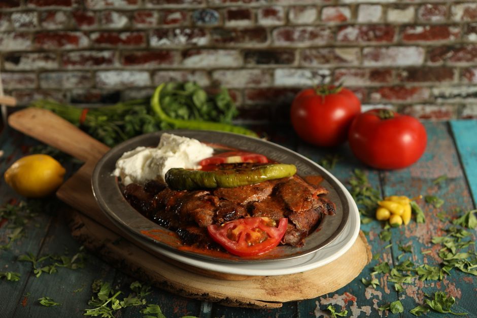 Halal food, representative of the kind of dishes served
