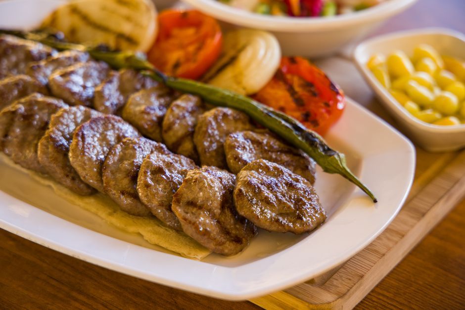Halal food, representative of the kind of dishes served