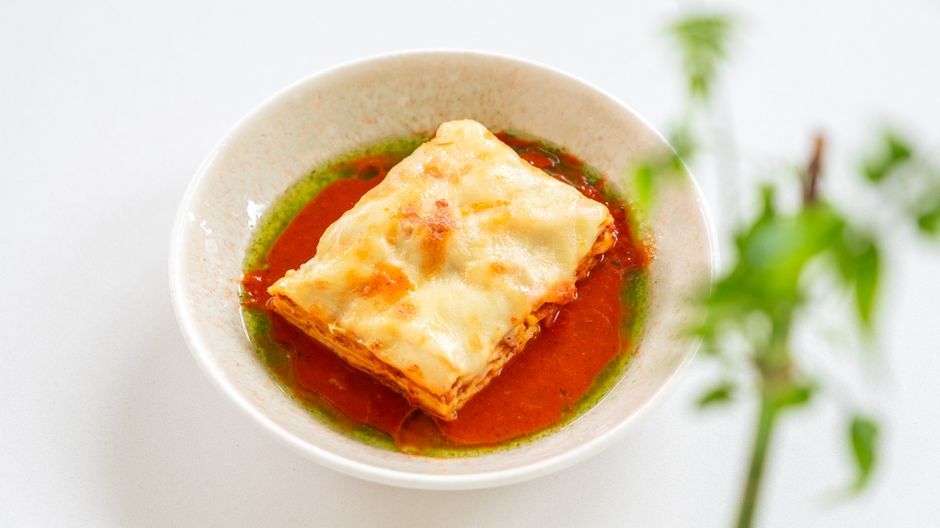 Italian food, representative of the kind of dishes served