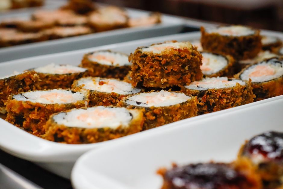 Japanese food, representative of the kind of dishes served