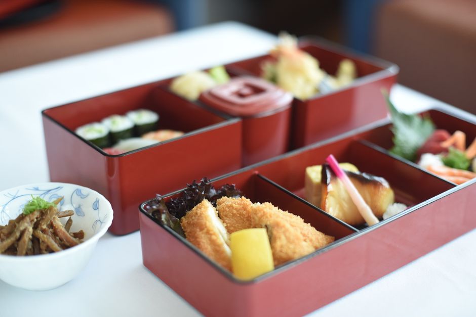 Japanese food, representative of the kind of dishes served
