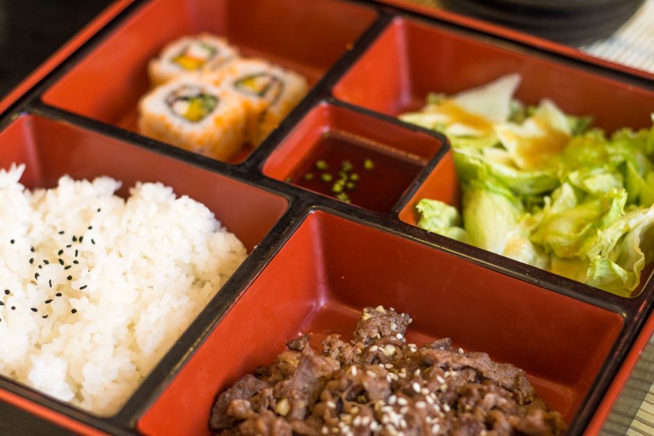 Japanese food, representative of the kind of dishes served