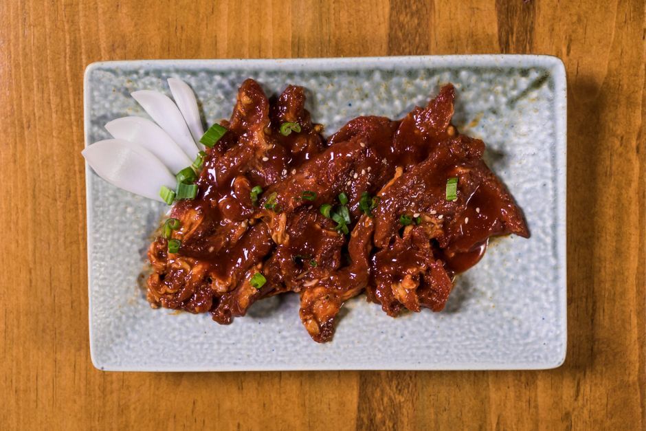 Korean food, representative of the kind of dishes served