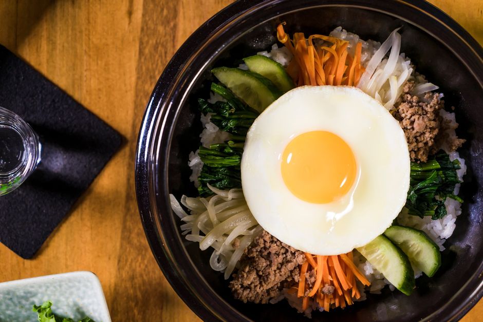 Korean food, representative of the kind of dishes served