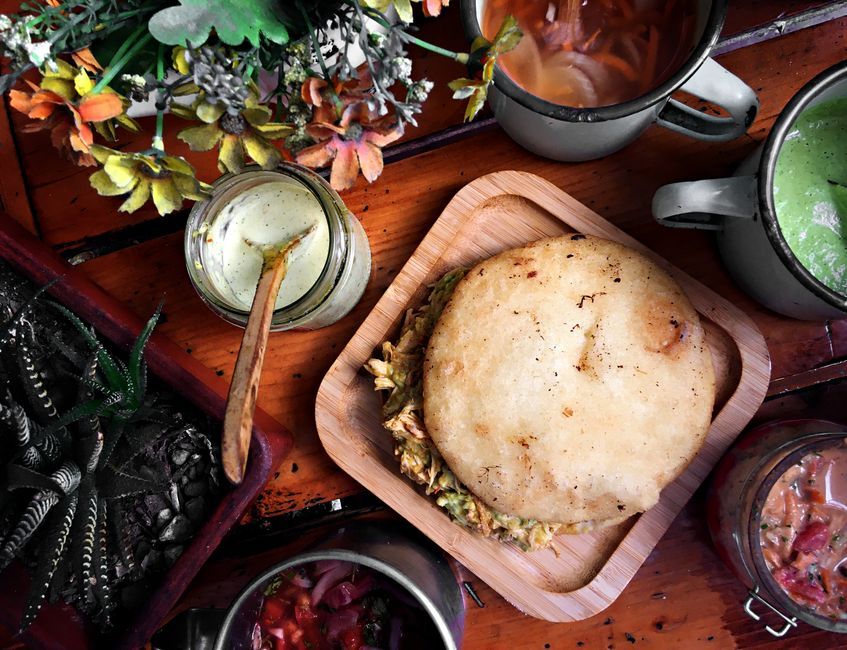 Latin food, representative of the kind of dishes served