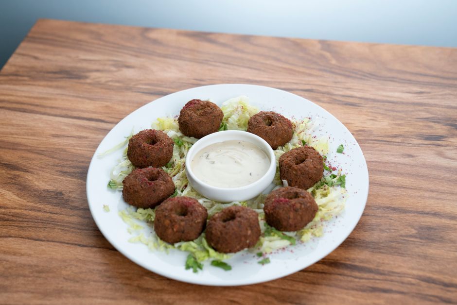 Mediterranean food, representative of the kind of dishes served