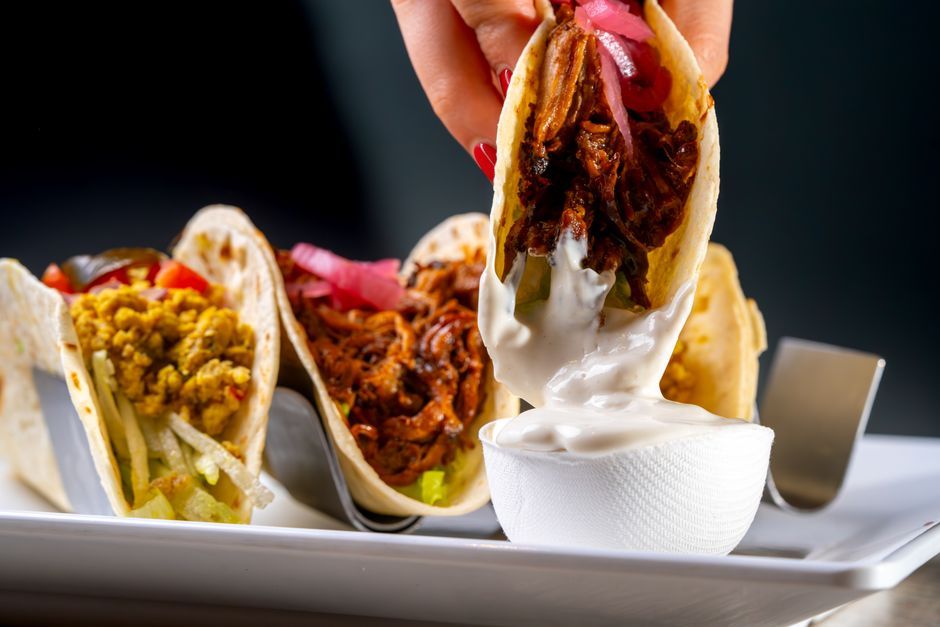 Mexican food, representative of the kind of dishes served