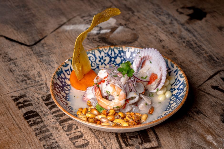 Peruvian food, representative of the kind of dishes served