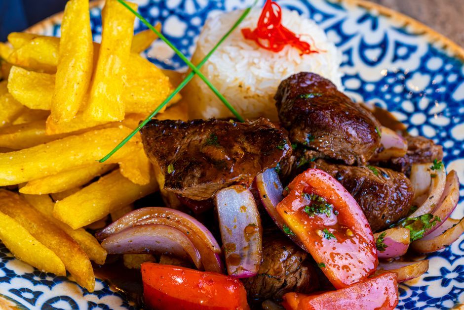 Peruvian food, representative of the kind of dishes served