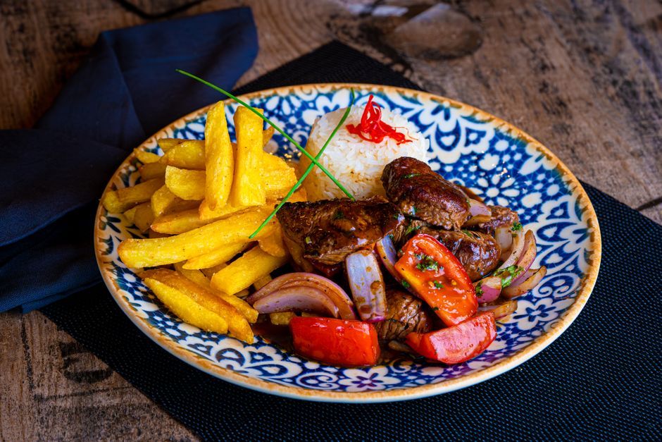 Peruvian food, representative of the kind of dishes served