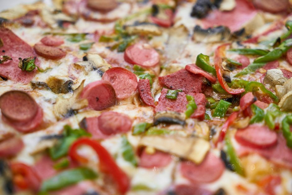 Pizza food, representative of the kind of dishes served