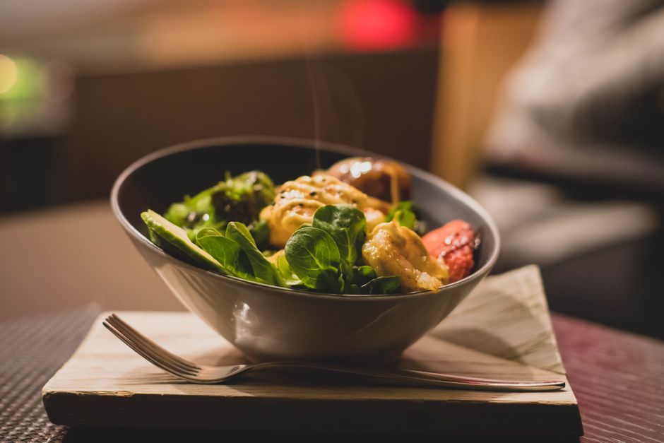 Salad food, representative of the kind of dishes served