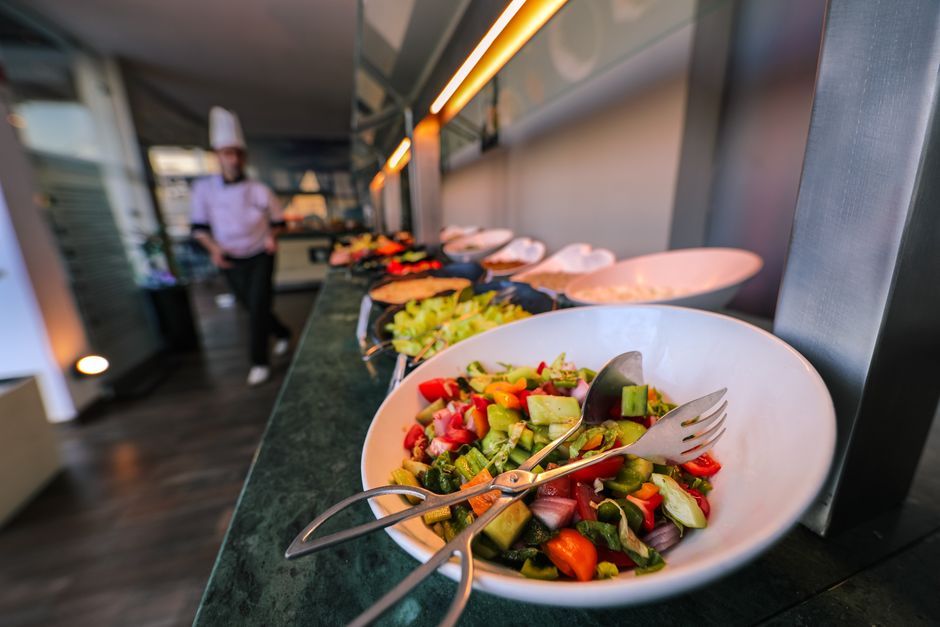 Salad food, representative of the kind of dishes served