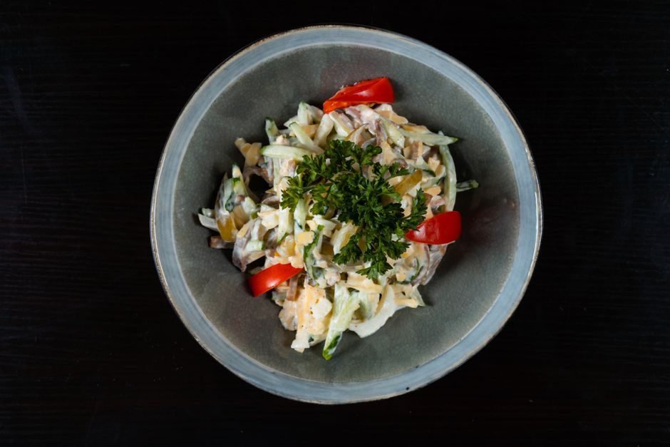 Salad food, representative of the kind of dishes served