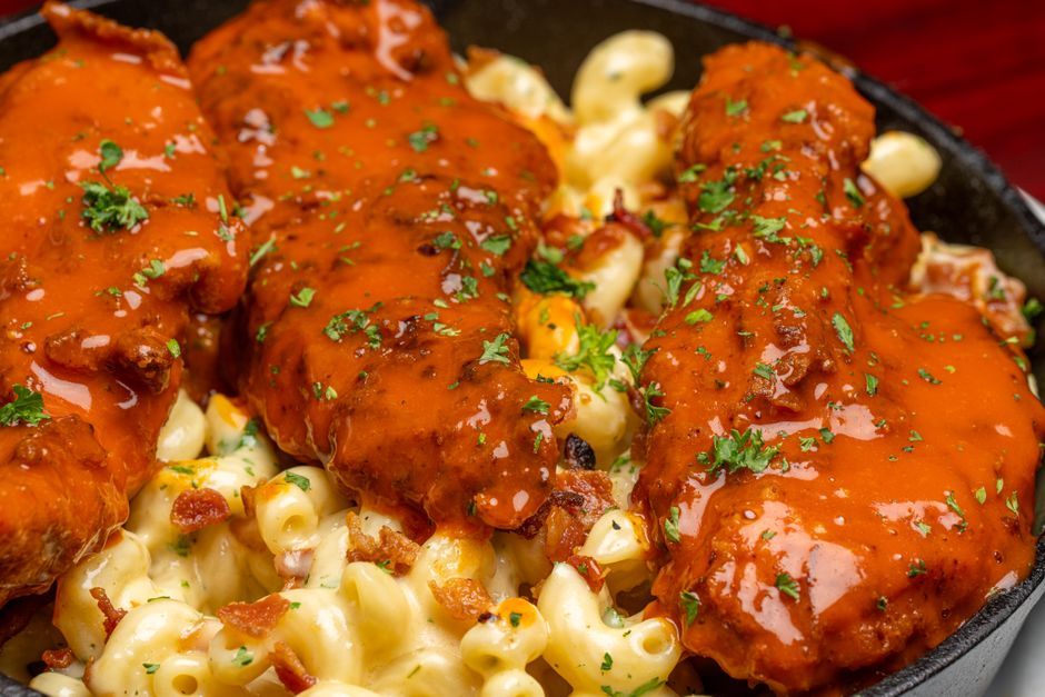 Soulfood food, representative of the kind of dishes served