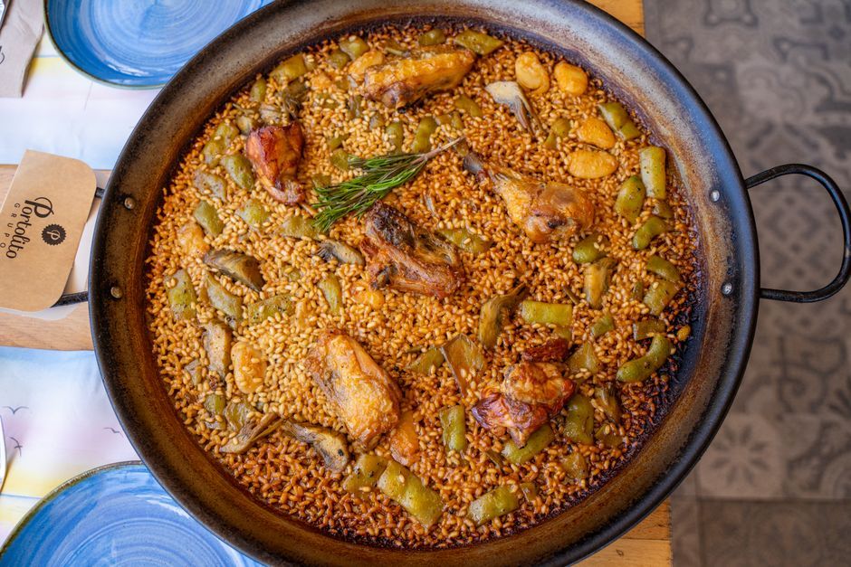 Spanish food, representative of the kind of dishes served