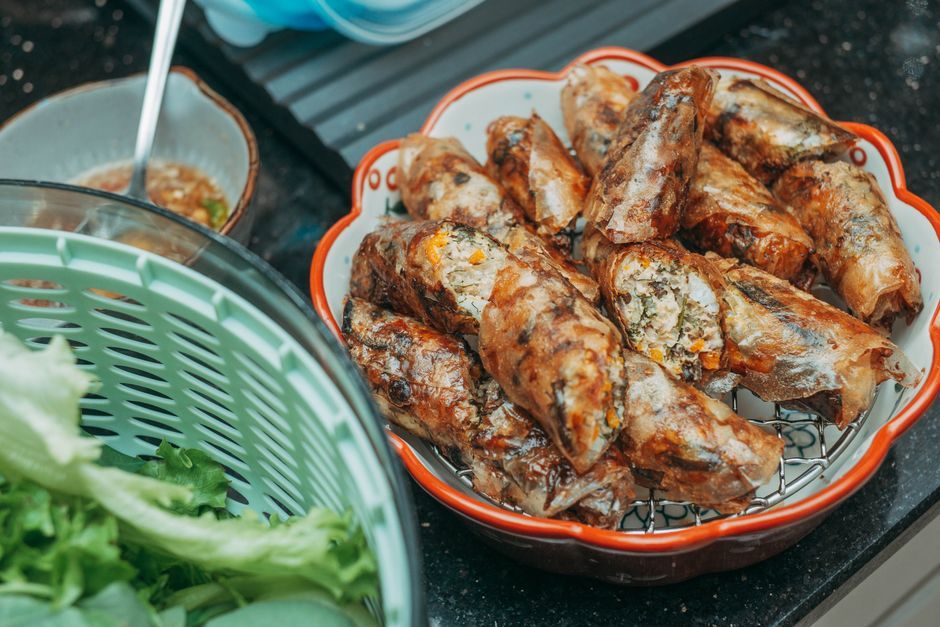 Vietnamese food, representative of the kind of dishes served