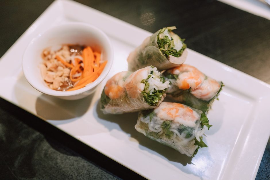 Vietnamese food, representative of the kind of dishes served
