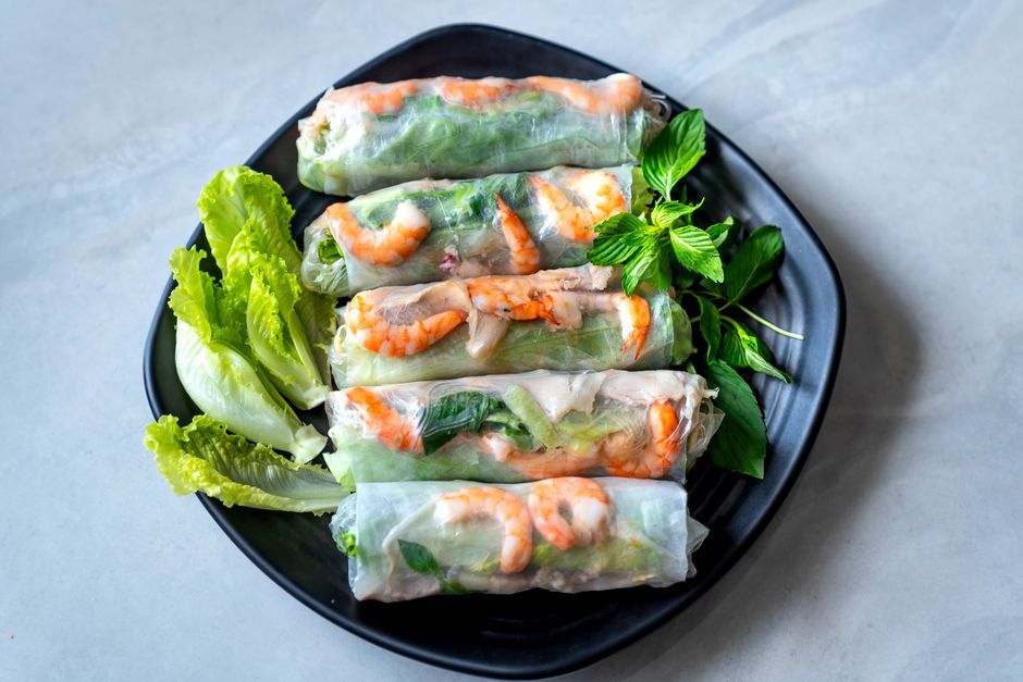 Vietnamese food, representative of the kind of dishes served